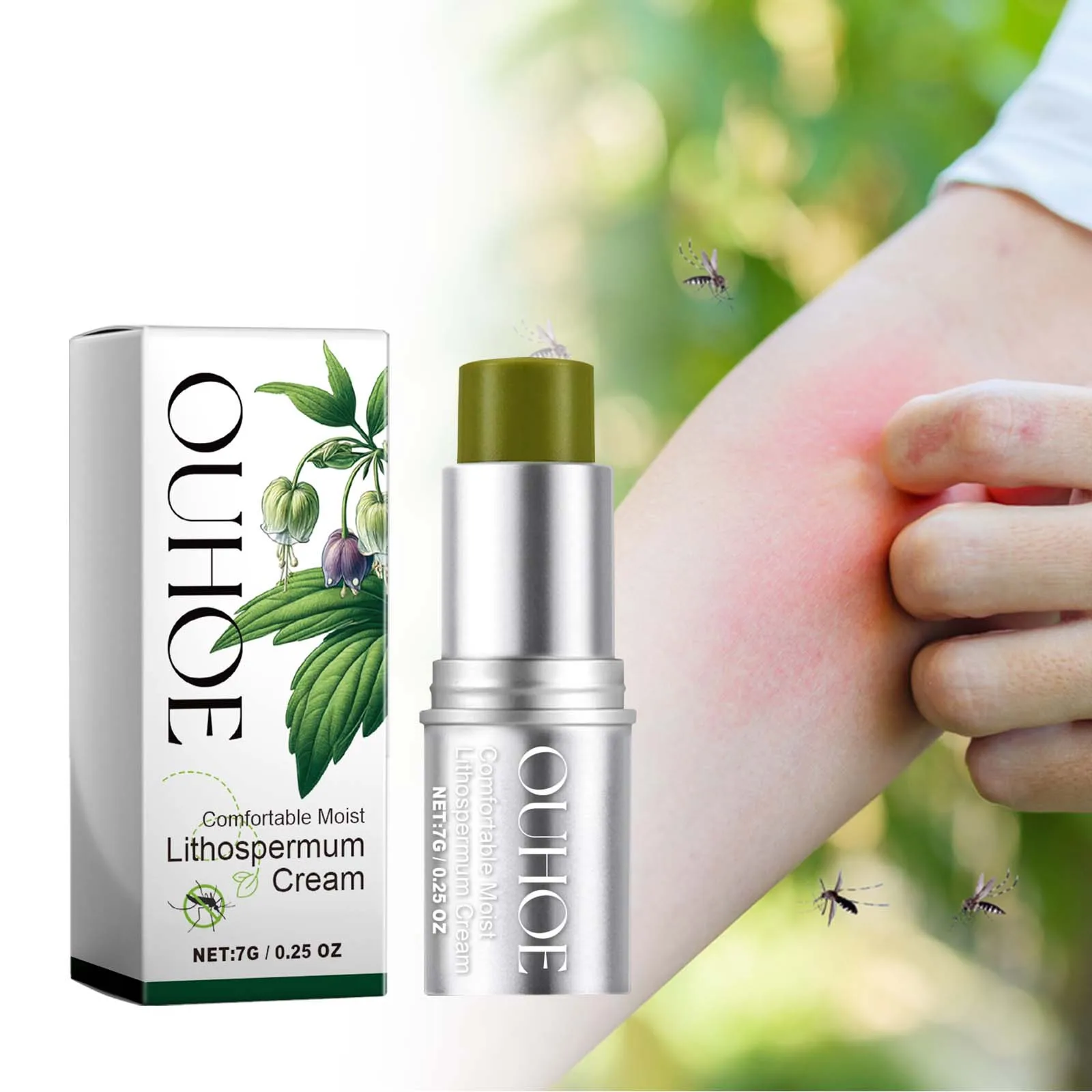 ครีมกันยุงสมุนไพร OUHOE สีม่วง - Skincare Herbal บทวิจารณ์และราคา